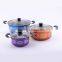 10pcs Gift Set Stainless Steel Large Cooking Pots for sale