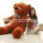 free sample big size teddy bear/plush teddy bear giant kid toys/ huge plush teddy bear