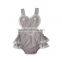 Wholesale fashion newborn baby clothes girls boutique clothing 2017 baby romper