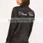 MGOO Custom Designs Women Long Sleeves Black Satin Embroided Pajama Sets Silk Custom Logos Your Tag Sleepwear