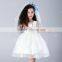 2017 santi kids angel dress white flowers princess baby girl summer dress