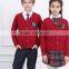 custom oem wholesale baby kids school uniform sweater