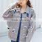 zm35731a sweet girl denim jean jacket 2017 autumn clothes for women