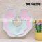 S33349W Baby Bibs Girls Towel Fancy Petal Bandana Bibs Newborn Baby Bib