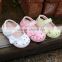 S60586B 2017 new design baby bow-knot hollowed-out princess shoes