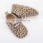 Dark Spot Cheap Leather Shoes Leather Flat Infant Shoes