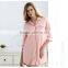 The spring and autumn period and the modal seven shirt sleeve pajamas women summer thin sexy nightgown loose big yards