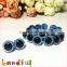 10mm Glitter Metallic Colored Sky Blue Crochet Toy Safety Eyes