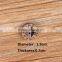 Wooden cartoon button clasp buckle baby sweater wholesale wood children