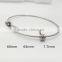 Fashion Jewelry 2017 Adjustable Stainless Steel Handmade Bangle