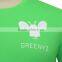 2017 factory direct quick dry fit t-shirt green