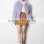 YR695 Long Curly Lamb Fur Jacket Genuine Sheep Skin Fur Jacket China Fur Factory OEM