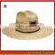 Australia Men Straw Lifeguard Hat With Adjustable String/Summer UV Protection Surf Straw Hat/Beach Straw Hat-ZT/1734