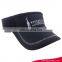 Black Printing New Fashion Foldable Cheap Adults Visor Sun Hat