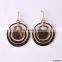 Fashion Hammered Earrings Mix Color Earrings Bib Statement Earrings