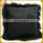 Luxury colorful mongolian fur plush emoji pillows mongolian lamb fur pillow