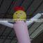 Sunway Used Advertising Inflatable Flying Air Dancer, Yellow Inflatable Air Dancer Costume
