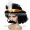party supplies gold Arab feather headband