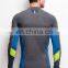 Custom dye sublimation long sleeve rash guard compression shirt