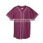 2016 wholesale custom sublimation blank baseball jerseys