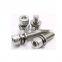 High strength hex head bolt nut din933 din931 din934 Titanium plating bolts and nuts m10