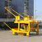 Hydraulic manual concrete hollow block making machine