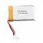 852540 rc drone battery 3.7V 650mAh high rate 25C lipo battery
