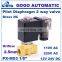 GOGO Normally Closed Two Way Pilot Diaphragm Brass Solenoid Valve for Water 1/8" BSP 24V DC 2.5mm PX-M03 NBR