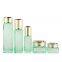 Popular Square Lotion Bottles Skin Care Containers Sets Glass Cosmetic Bottle Set