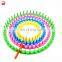 Craft Kit Tool Round Shape Plastic Knitting Loom Set with Hook Needle