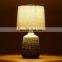 Antique ceramic table light and creative art bedroom bedside  table lamp