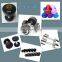 Professional Fitness Black Rubber Coated Fitness Dumbbell for Gym AM02