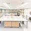 Chemistry lab table laboratory furniture movable workbench