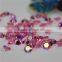 New fashion Nail Art red rhinestone crystal AB clour silver flatback non hot fix rhinestone for DIY Nails decoration