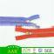 AAK Brand 3# Shiny Light Gold Closed End Y-teeth Stock Metal Zipper