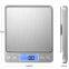 3KG/0.1g Digital Kitchen Food Scale USB Charging,Electric Cooking Scales USB Rechargeable with two trays