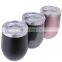 Wholesale Vacuum Double Wall Egg Shape Mug Keep Hot And Cold With Slip Lid Drinking Coffee Mug