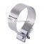 Stainless Steel or Galvanized O Band Exhaust Pipe Clamp