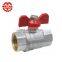 New Dn20 Standard Bronze Copper Forged Gas High Pressure Brass Ball Valve Price