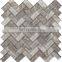 Factory Stock mosaic 6-8mm thickness hotel project glass mosaic tile glass mosaic