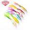 10cm/8.1g five-color banana wood shrimp lure fishing bait explosive hook squid shrimp plastic hard bait squid jig