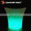 cheap battery operated lighted plastic wine bucket for party