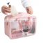 Travel Transparent Cosmetic Bag Pvc Women Zipper Clear Makeup Bags Beauty Case Make Up Organizer Storage Bath Toiletry Wash Bag