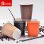 Wholesale take away coffee cups, double wall paper cups with lids