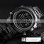 Hot Selling SKMEI 1500 Stainless Steel Pedometer Fitness Tracker Waterproof Smart Watch for Men