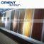 DIY home wpc fence aluminium post composite wood waterproof UV resistant outdoor garden wood fencing panels