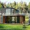 A Frame Fast Construction Cheap light steel prefab house for sale