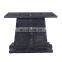 Table Base Black Round Metal Tulip Crank Cast Iron Steel Marble Glass Furniture Coffee Height Bar Dining Restaurant Base Table