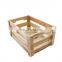 Useful eco-friendly small wood crate fruit plant box