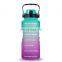 2021 Manufacturing Direct Sale Gym Motivational Custom Plastic Gallon Water Bottle